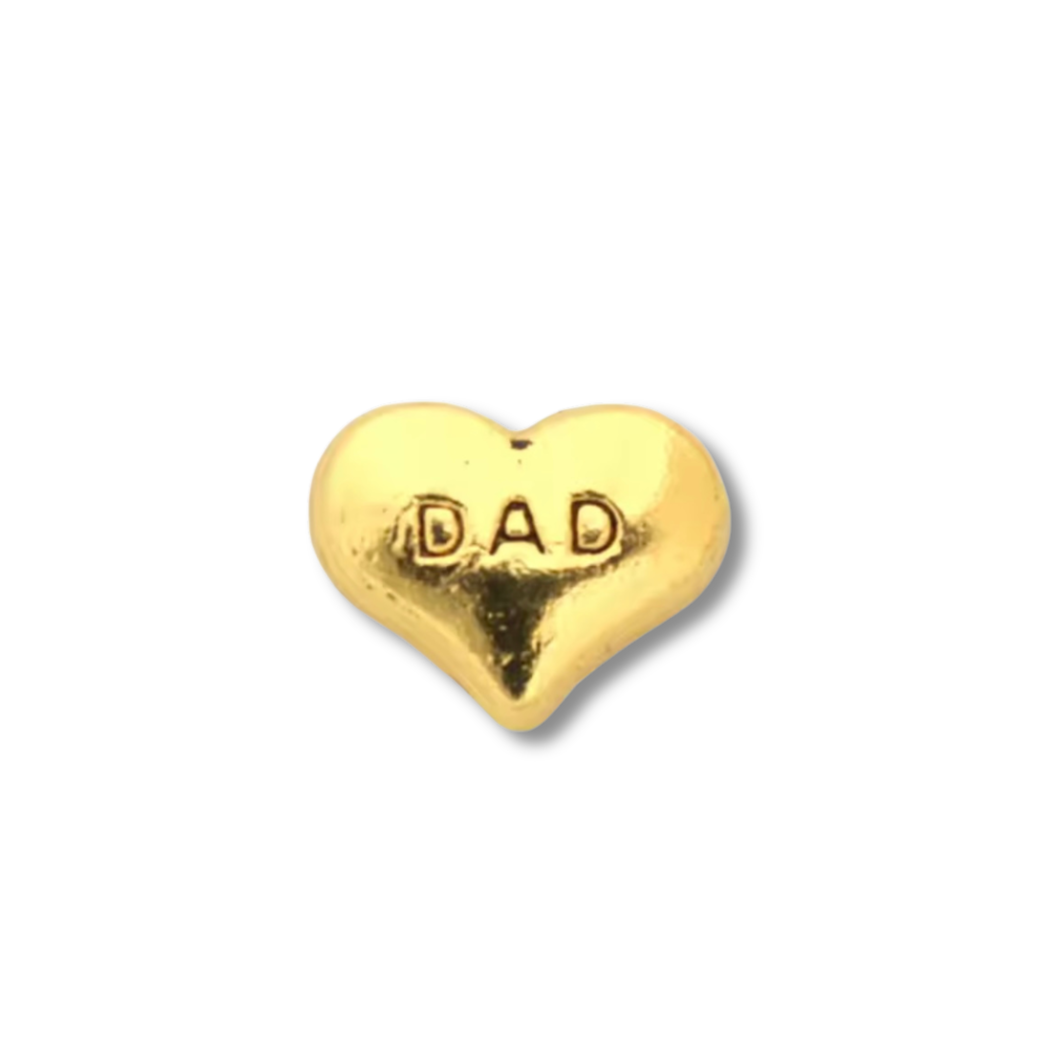 Memory Locket Charm - Dad (Gold)