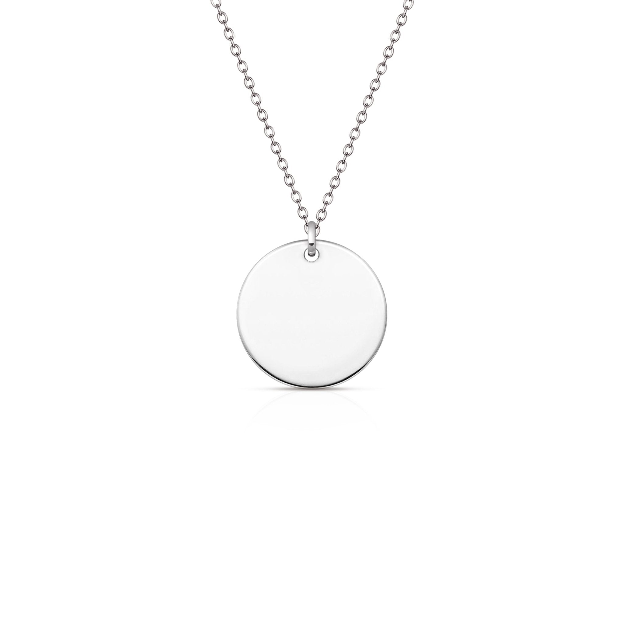 Child's Drawing Engraved Pendant - The Little Jewellery Company
