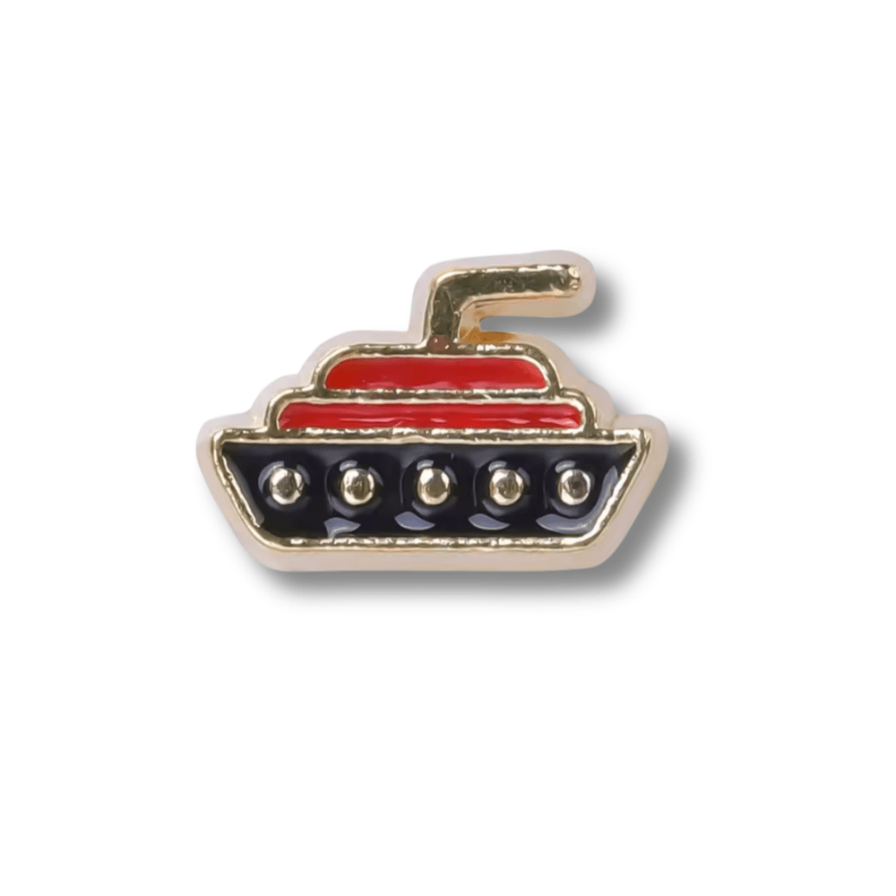 Cruise Ship Gold Memory Locket Charm - The Little Jewellery Company