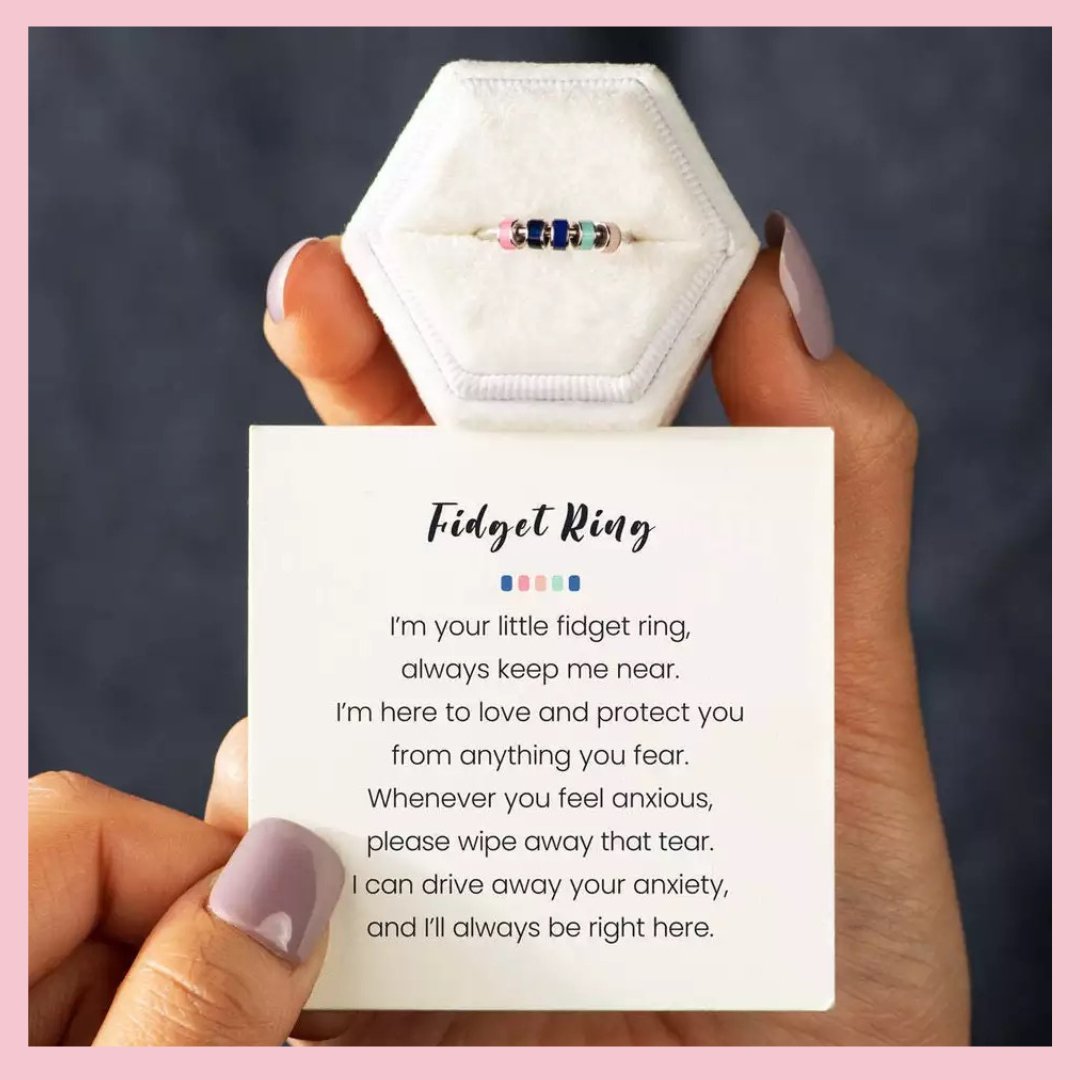 Fidget Ring - Brights - The Little Jewellery Company