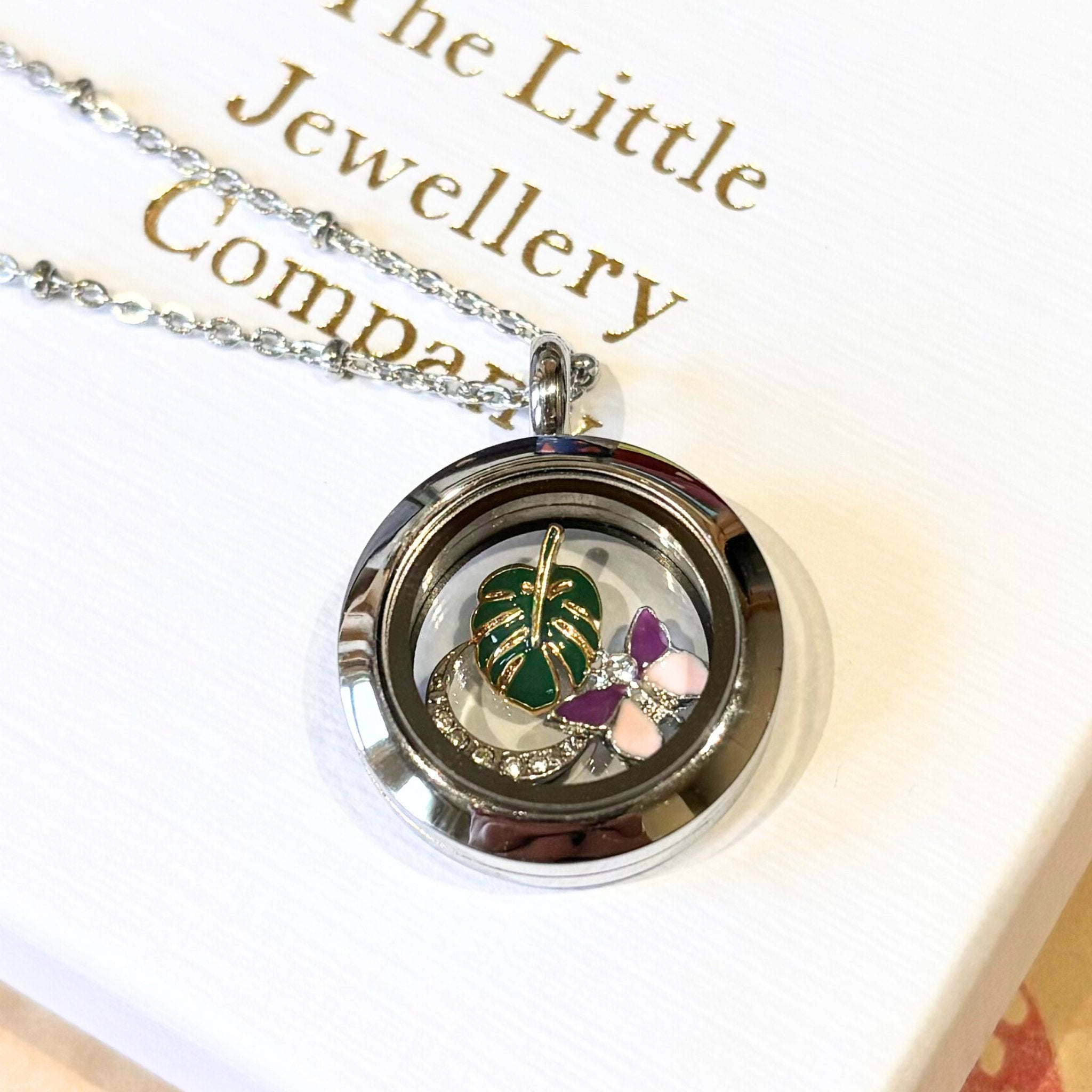 Memory Locket Silver - Small - The Little Jewellery Company