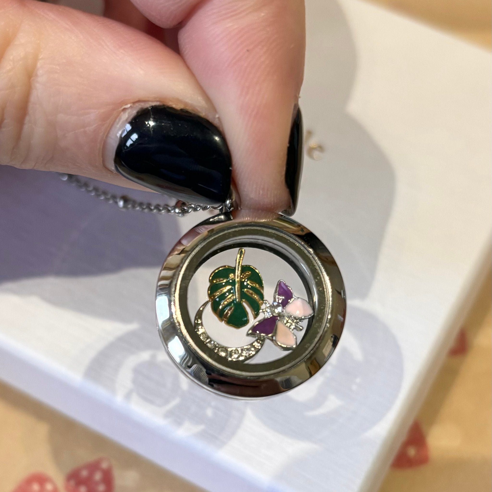 Memory Locket Silver - Small - The Little Jewellery Company