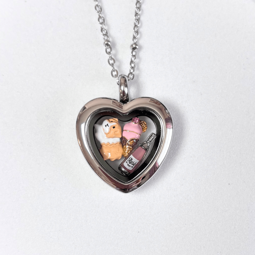 NEW! Petite Silver Heart Memory Locket - The Little Jewellery Company