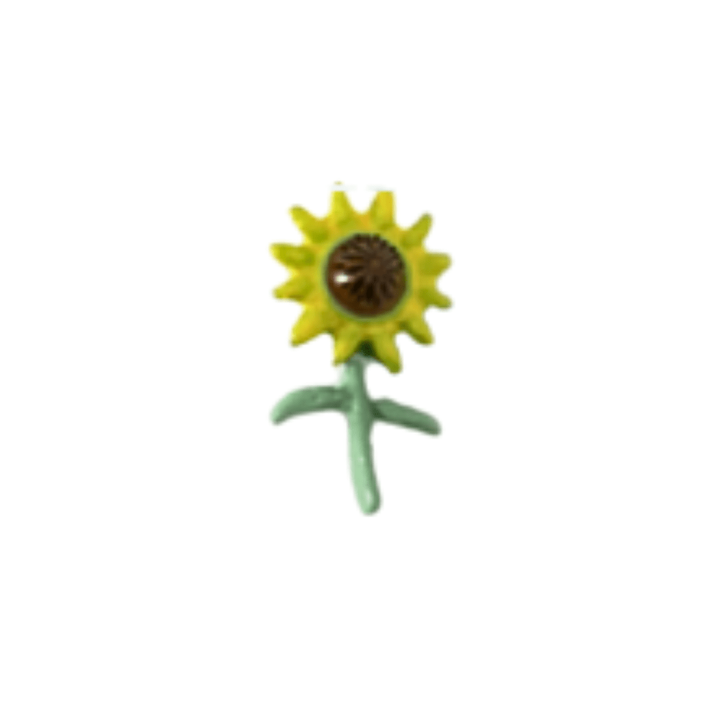 Sunflower Plant Memory Locket Charm - The Little Jewellery Company