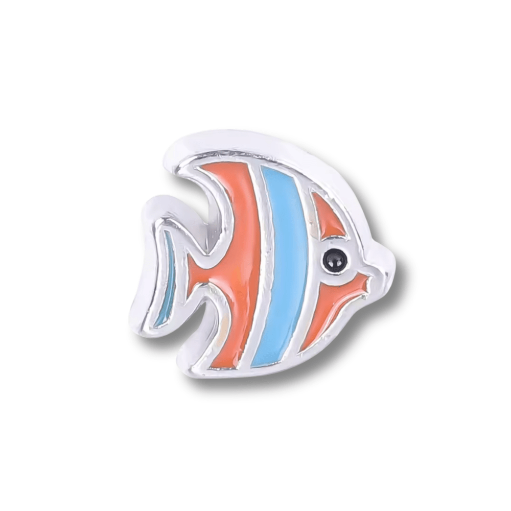 Tropical Fish Memory Locket Charm - The Little Jewellery Company