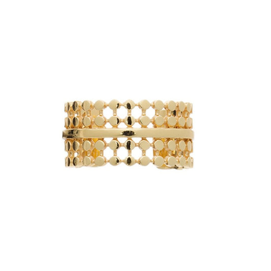Etrusca Double Row Bead Ring - The Little Jewellery Company