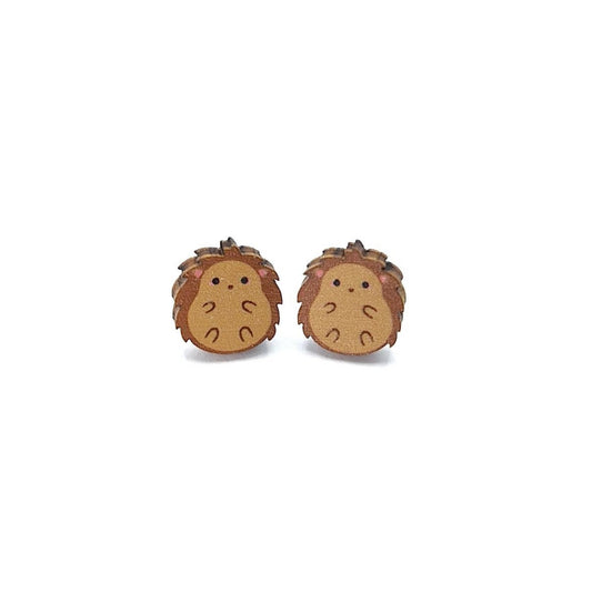 Hedgehog Studs - The Little Jewellery Company