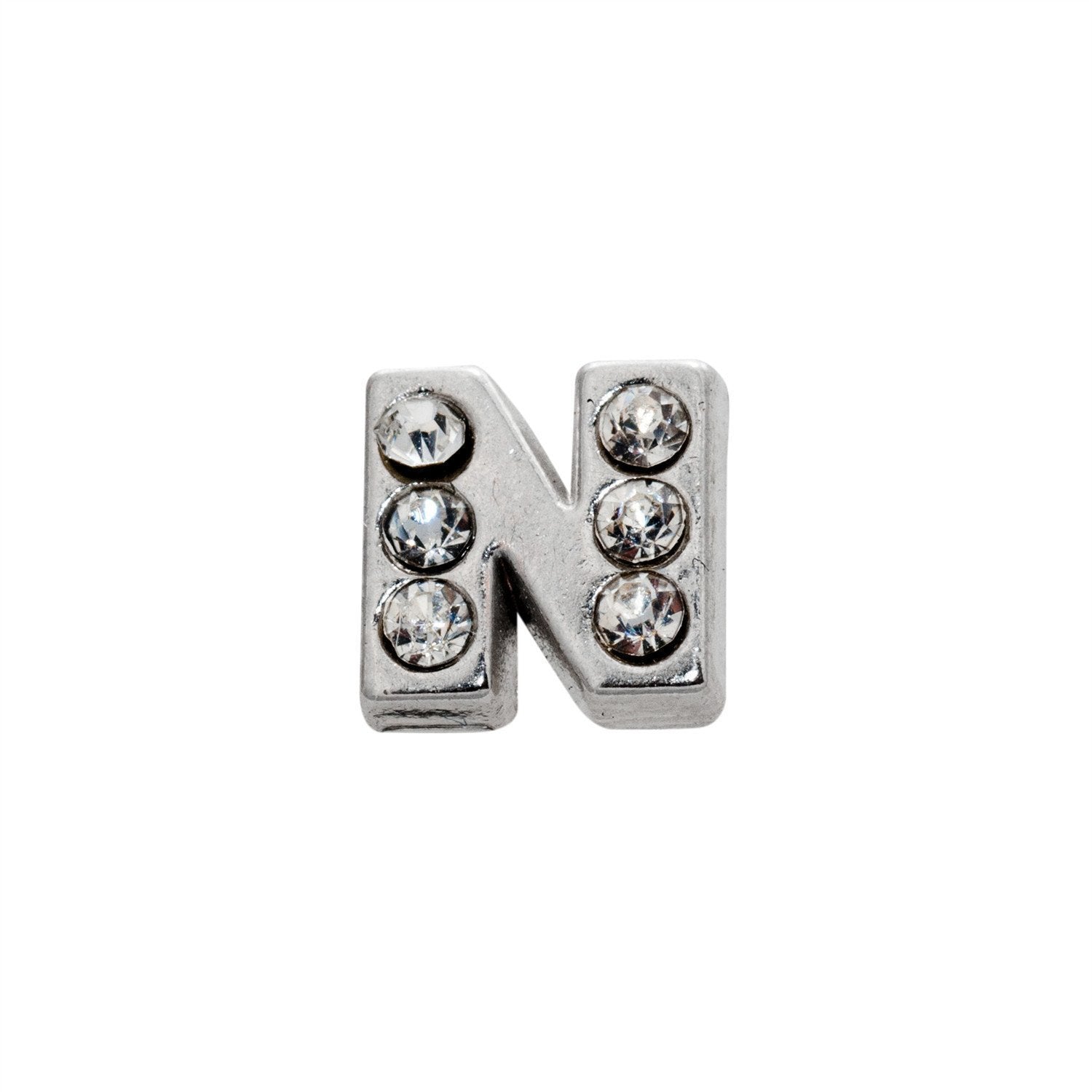 Memory Locket Charm - letter N - Your Locket