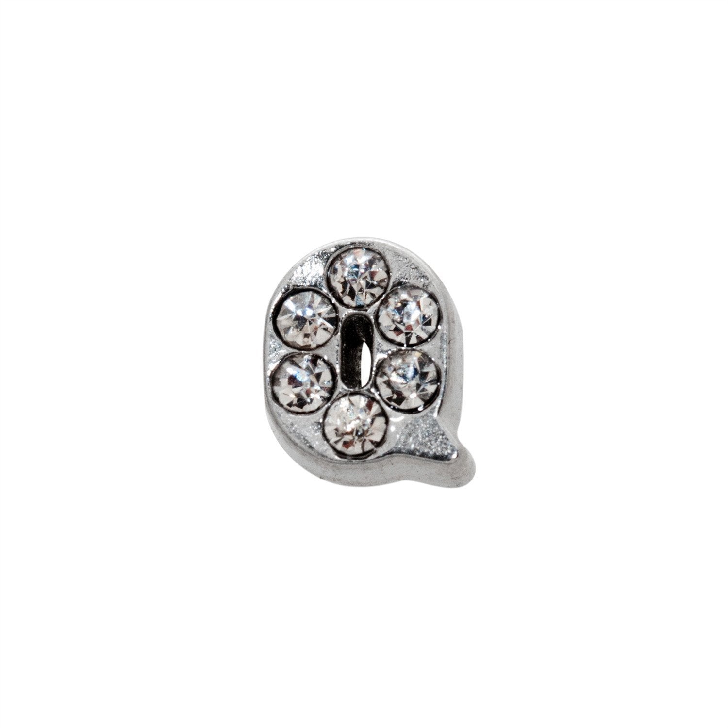 Memory Locket Charm - letter Q - Your Locket