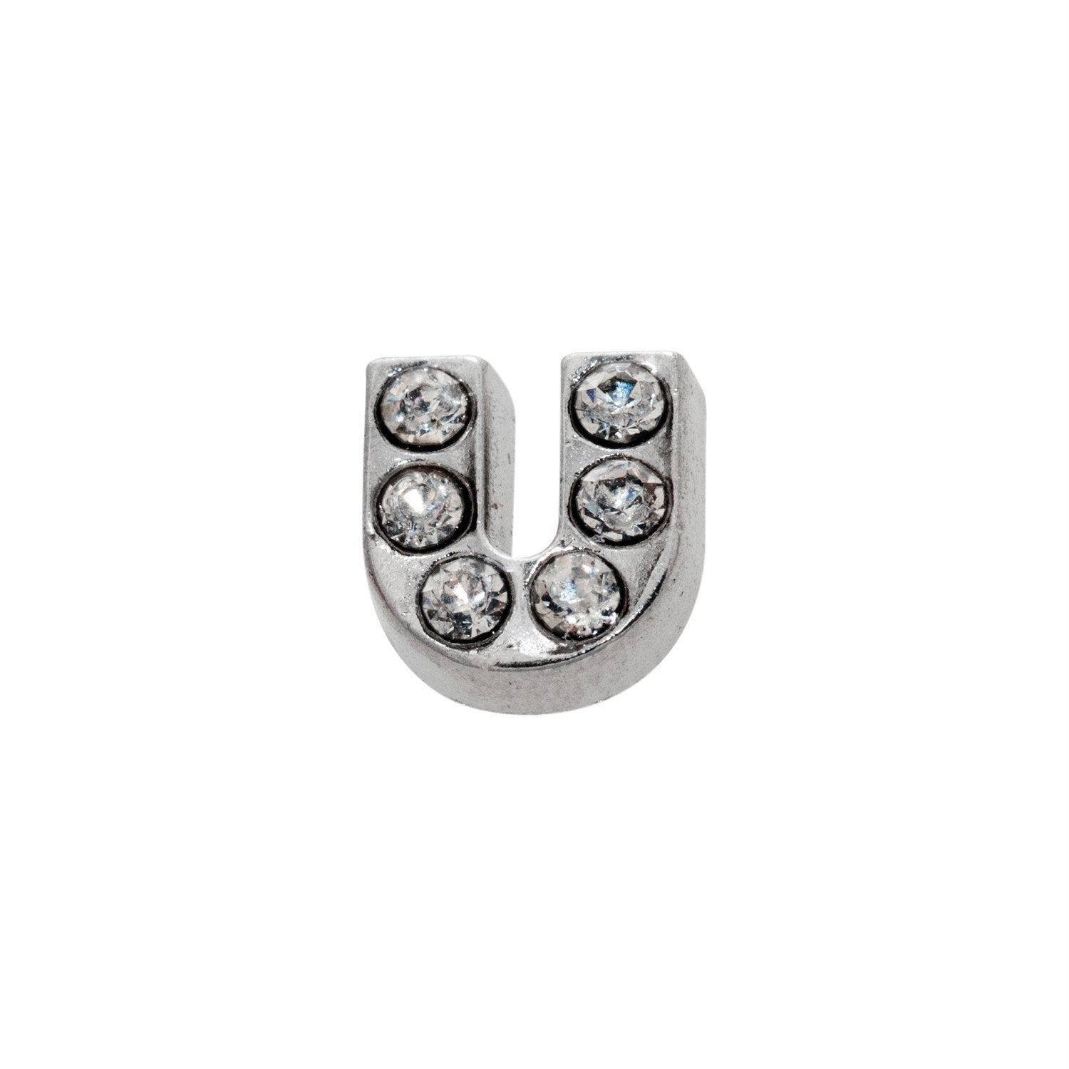 Memory Locket Charm - letter U - Your Locket