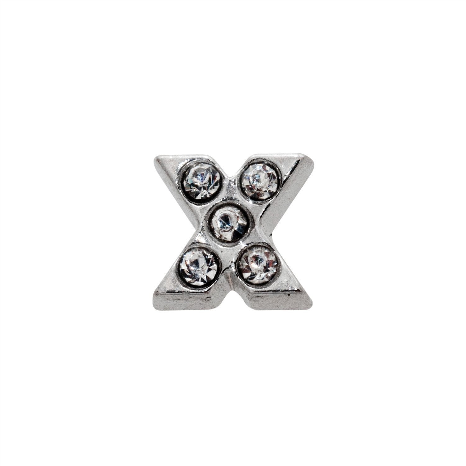 Memory Locket Charm - letter X - Your Locket