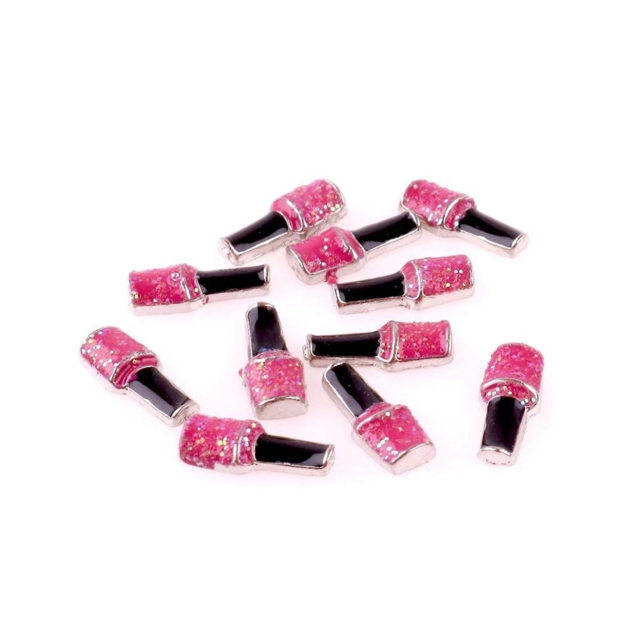 Memory Locket Charm - Nail polish (glitter) - The Little Jewellery Company