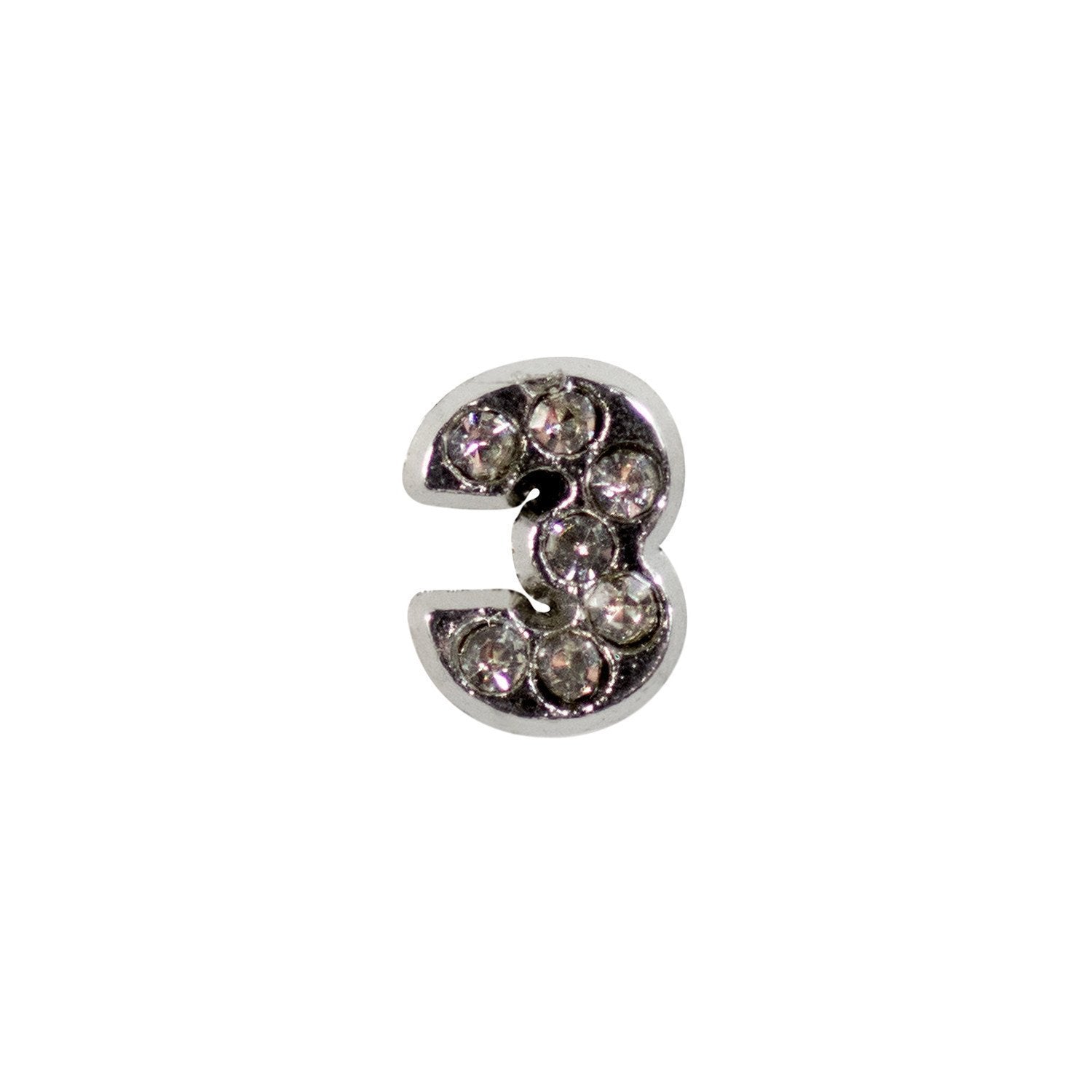 Memory Locket Charm - number 3 - Your Locket