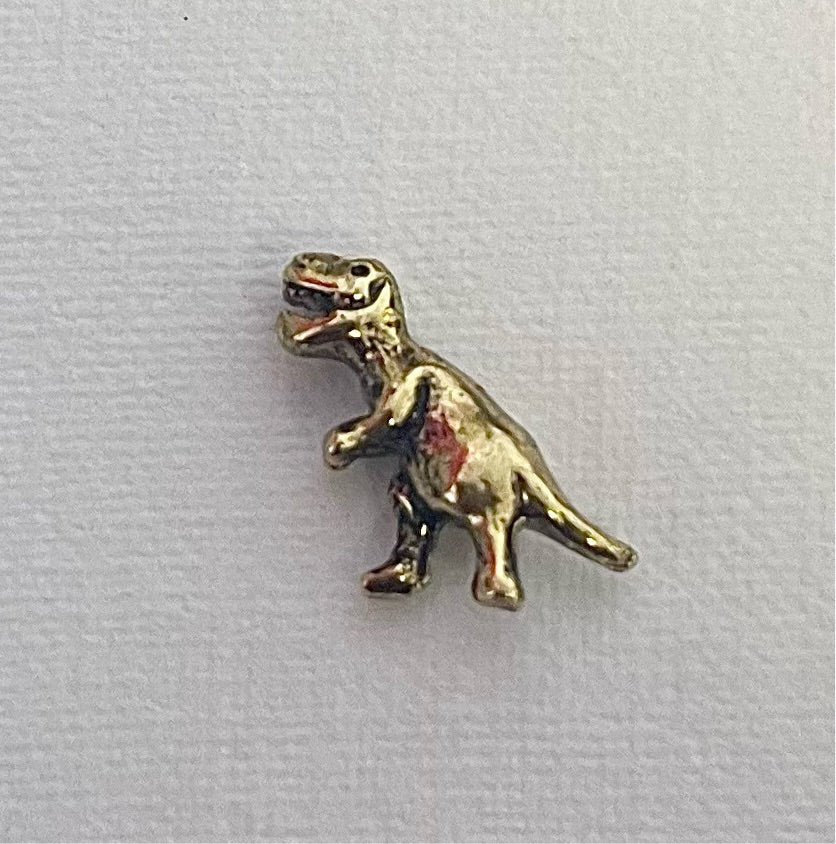 Memory Locket Charm - T-Rex - The Little Jewellery Company