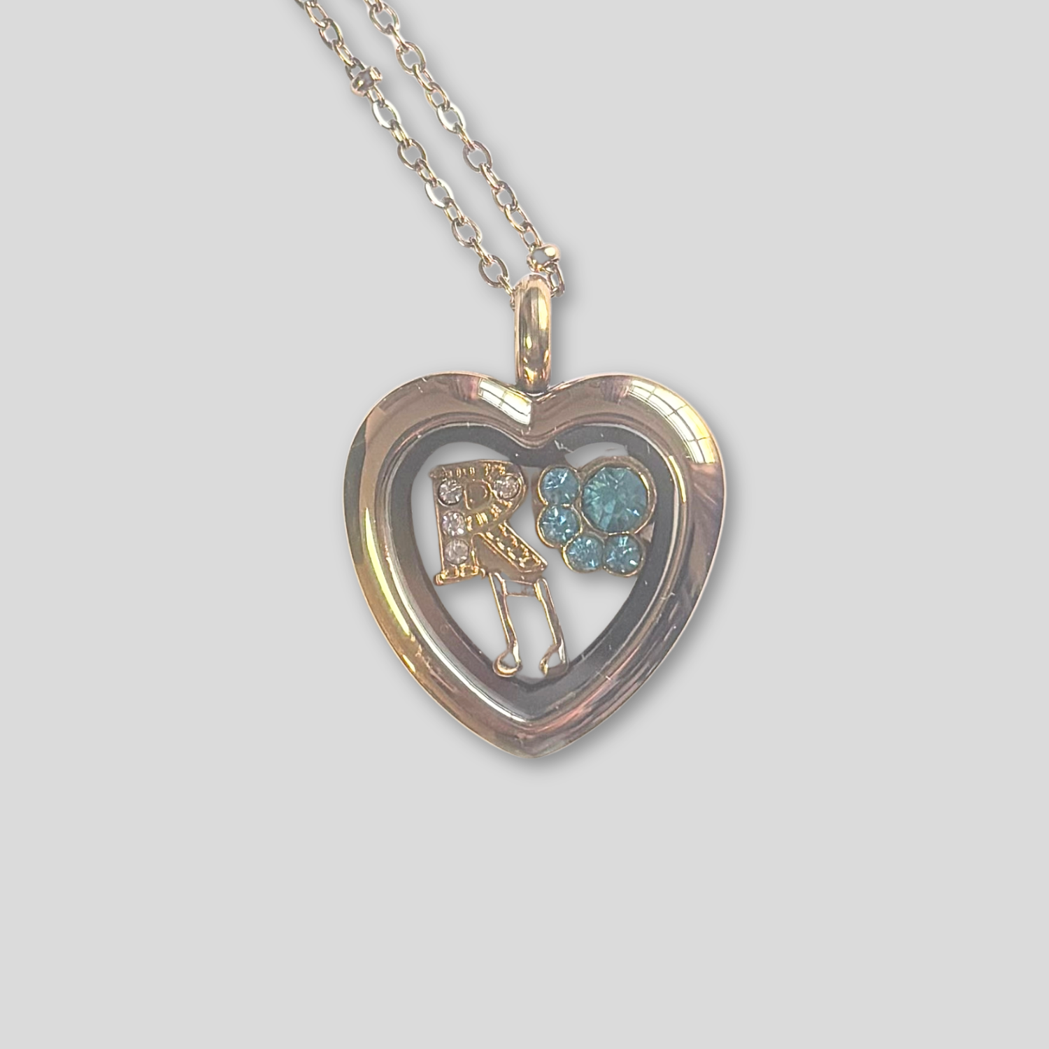NEW! Petite Gold Heart Memory Locket