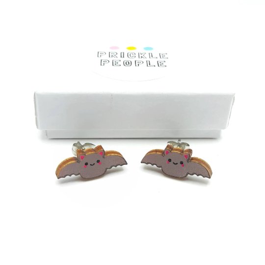 Bat Earrings - The Little Jewellery Company