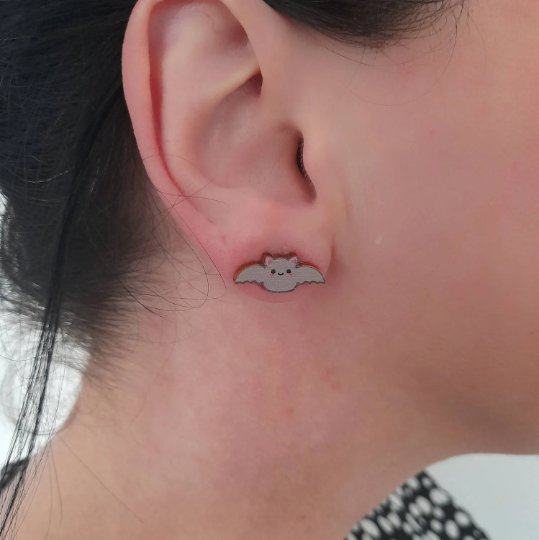 Bat Earrings - The Little Jewellery Company