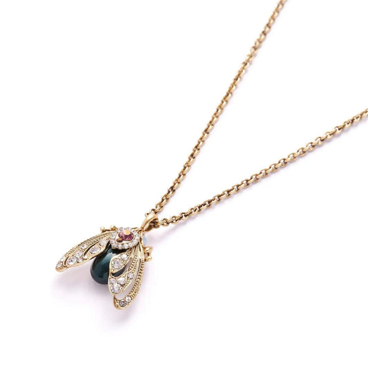 Bejewelled Moth Pendant - The Little Jewellery Company