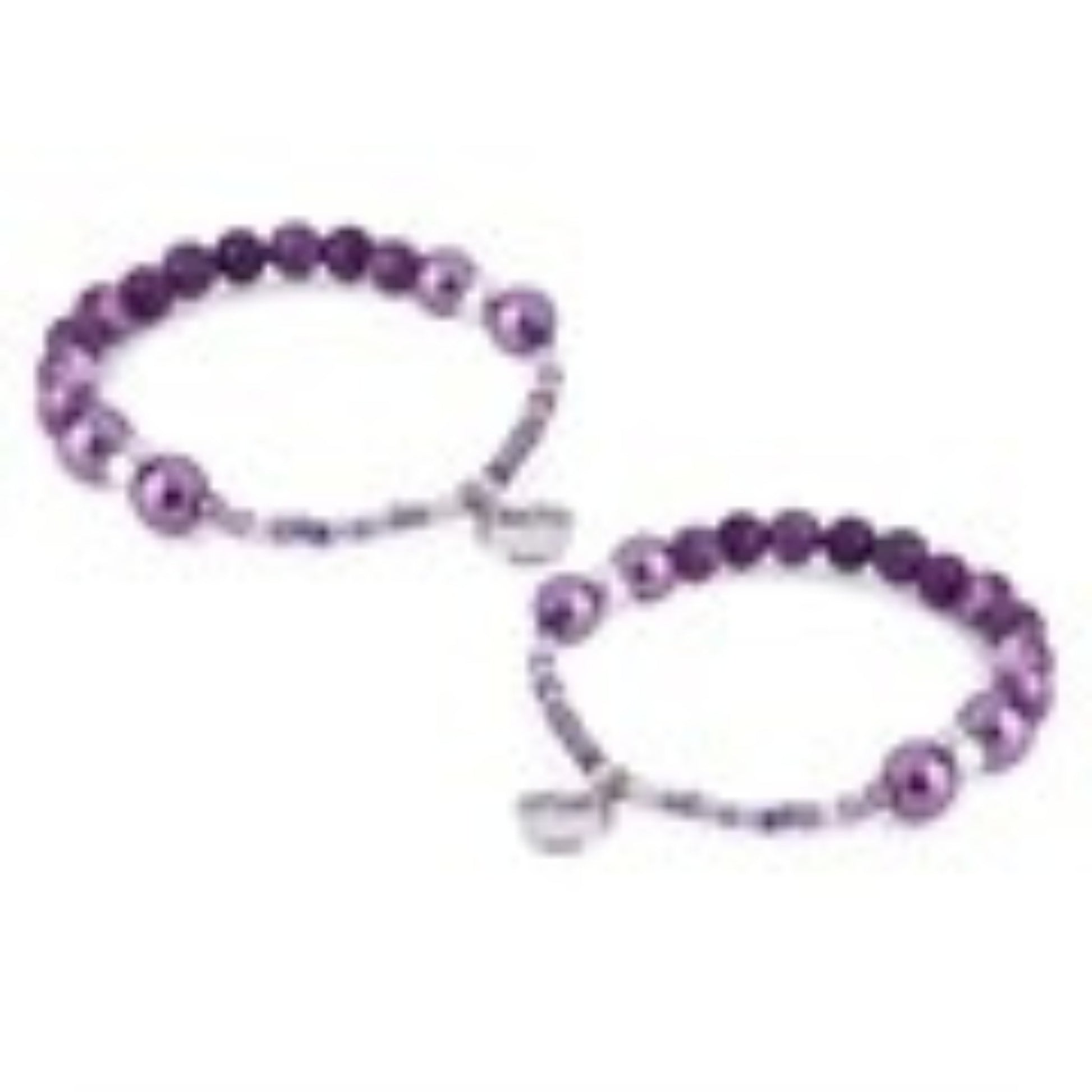 Berries Beaded Bracelet PipKit Blackberry (Makes 2) - The Little Jewellery Company