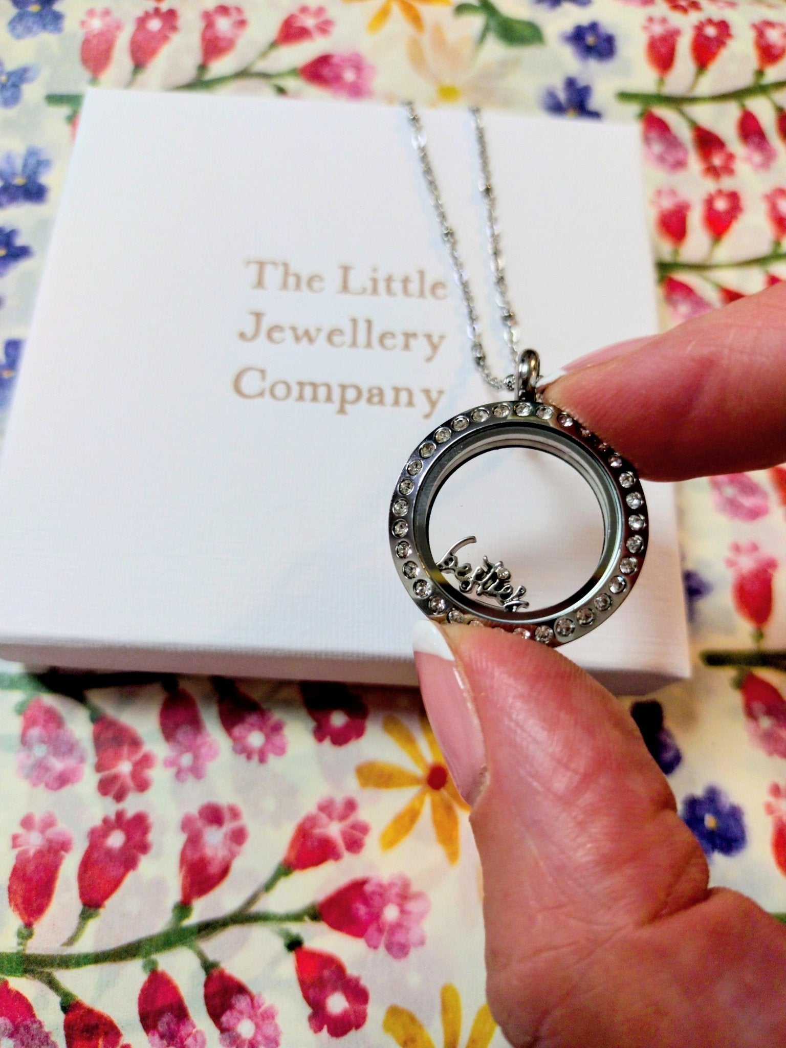 Besties Memory Locket Charm - The Little Jewellery Company