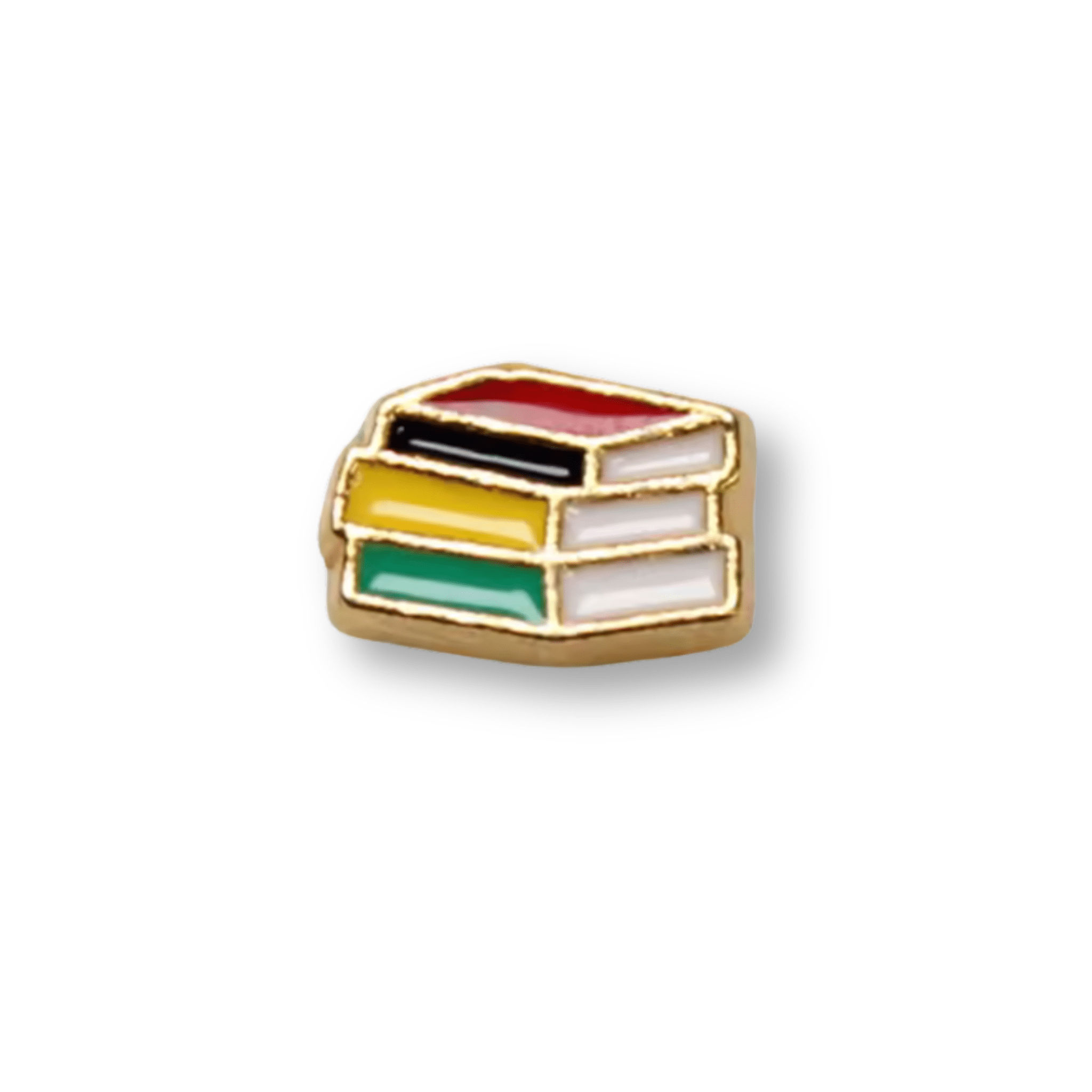 Books Memory Locket Charm - The Little Jewellery Company