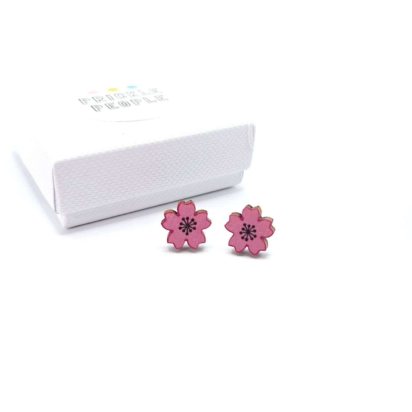 Cherry Blossom Studs - The Little Jewellery Company