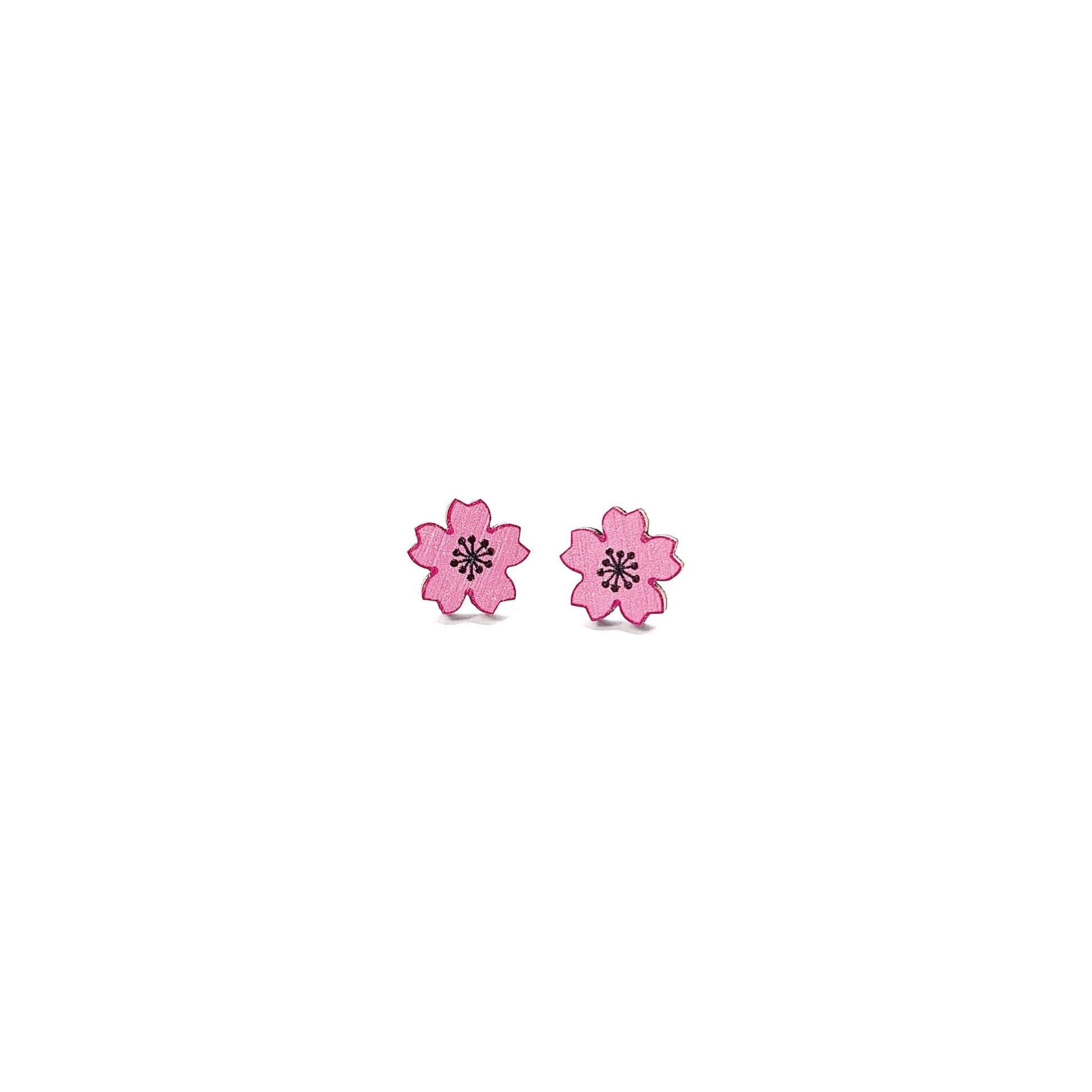 Cherry Blossom Studs - The Little Jewellery Company