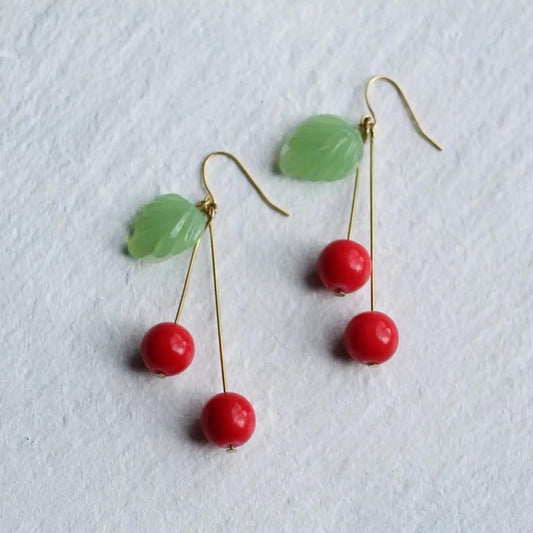 Cherry Earrings - The Little Jewellery Company