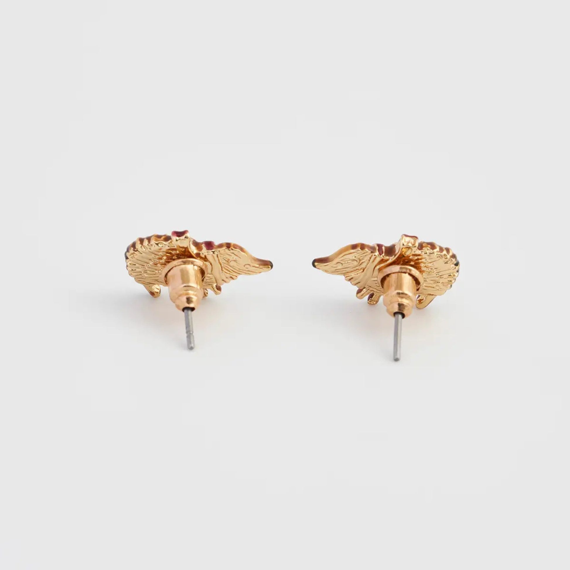 Cozy Hedgehog Charm Stud Earring - The Little Jewellery Company