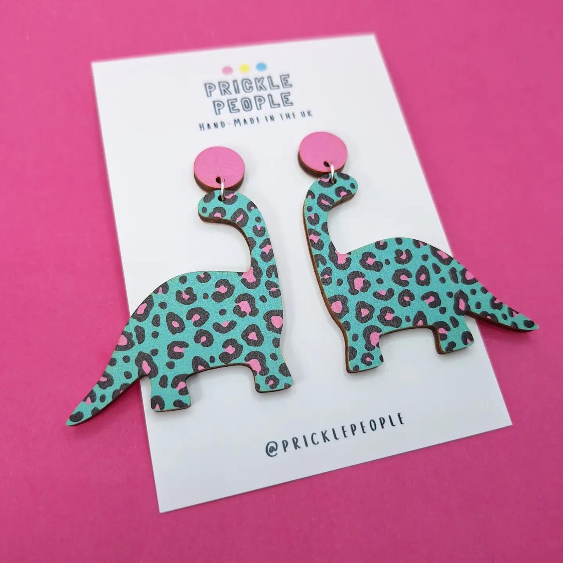 Dinosaur Statement Earrings - The Little Jewellery Company