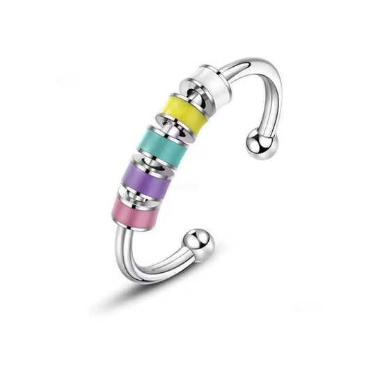 Fidget Ring - Pastels - The Little Jewellery Company