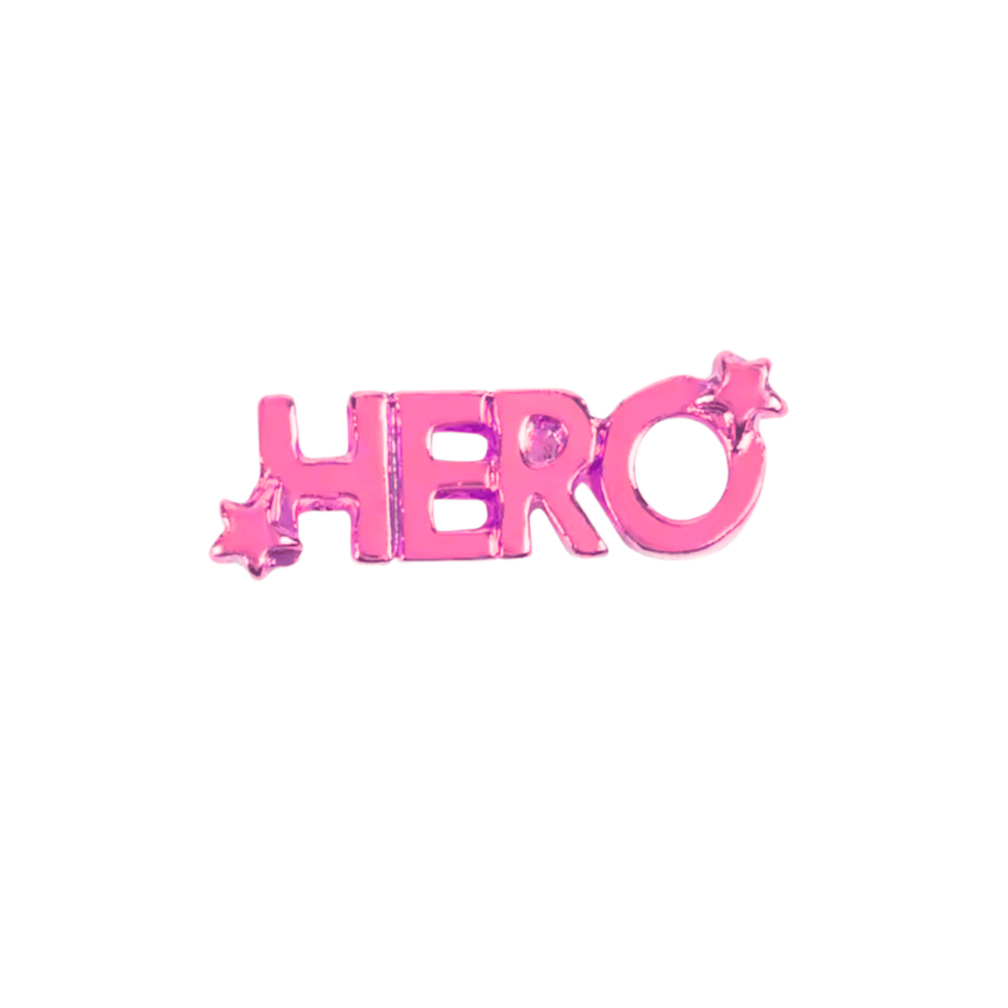'Hero' Pink Memory Locket Charm - The Little Jewellery Company