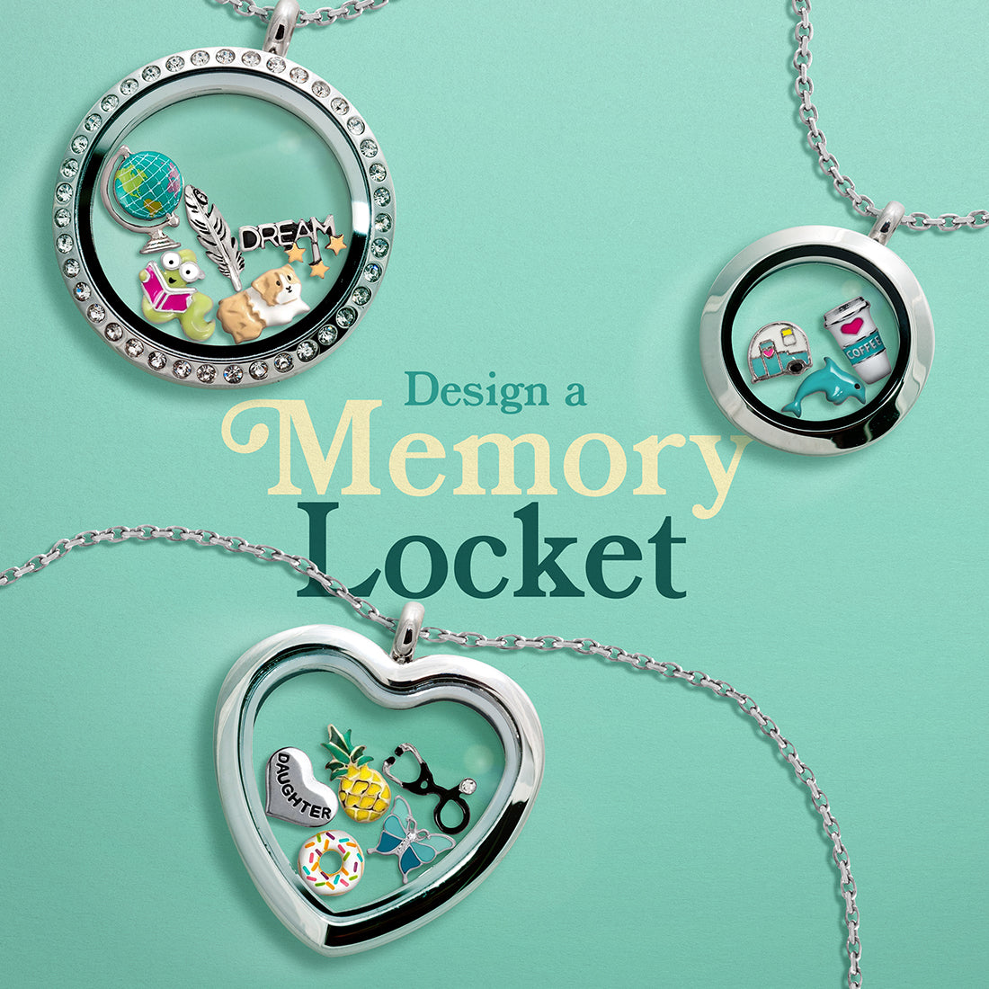 Infinite Memory Locket Mod Memory Lockets – The Little Jewellery Company