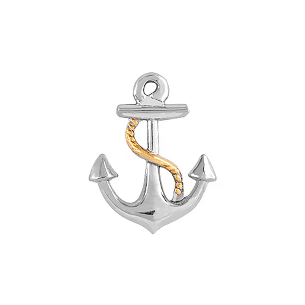Memory Locket Charm - Anchor (New Design) - The Little Jewellery Company