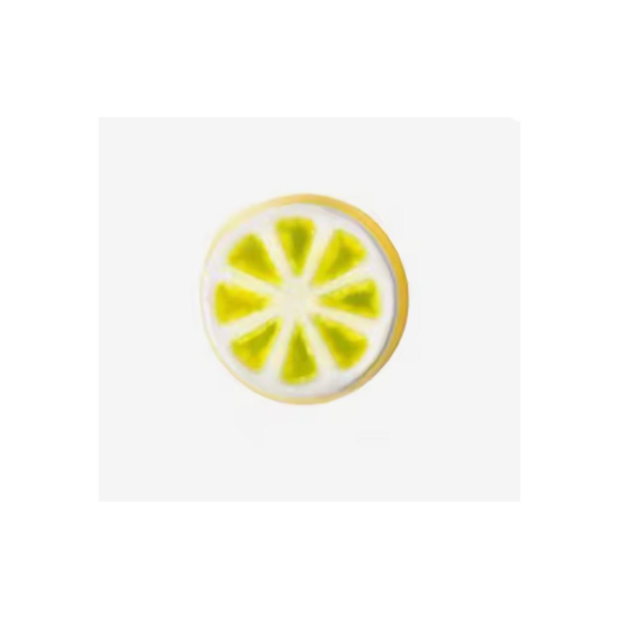 Memory Locket Charm - Lemon - The Little Jewellery Company