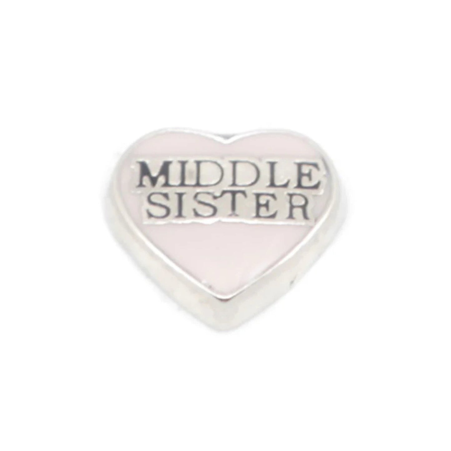 Memory Locket Charm - Middle Sister - The Little Jewellery Company