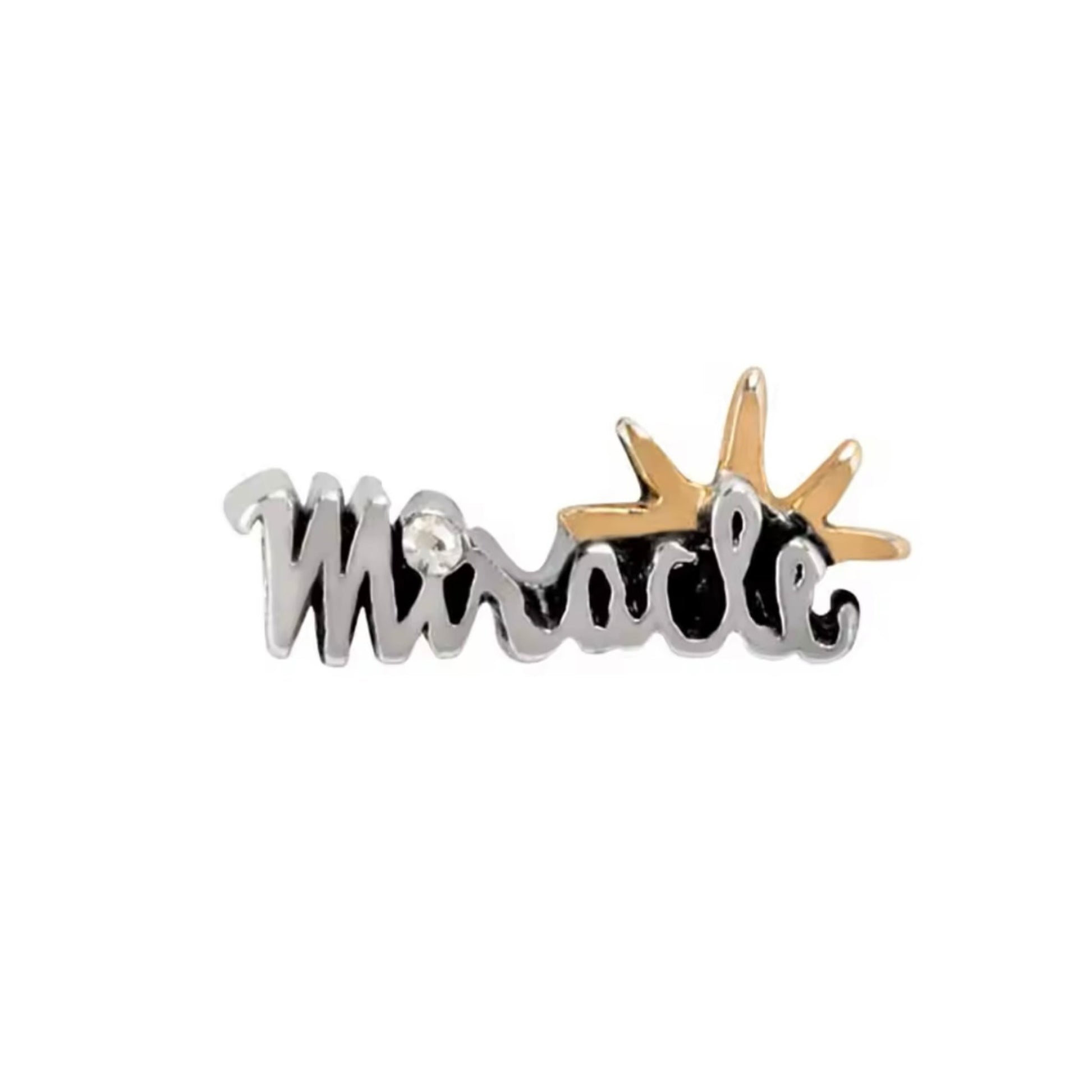 Memory Locket Charm - Miracle - The Little Jewellery Company