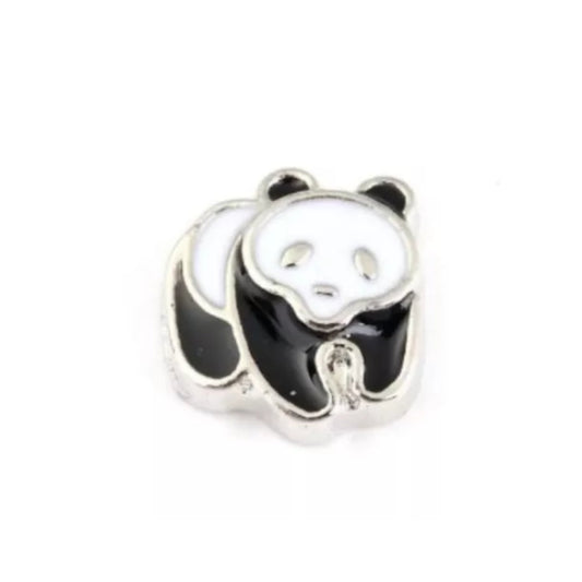 Memory Locket Charm - Panda - The Little Jewellery Company