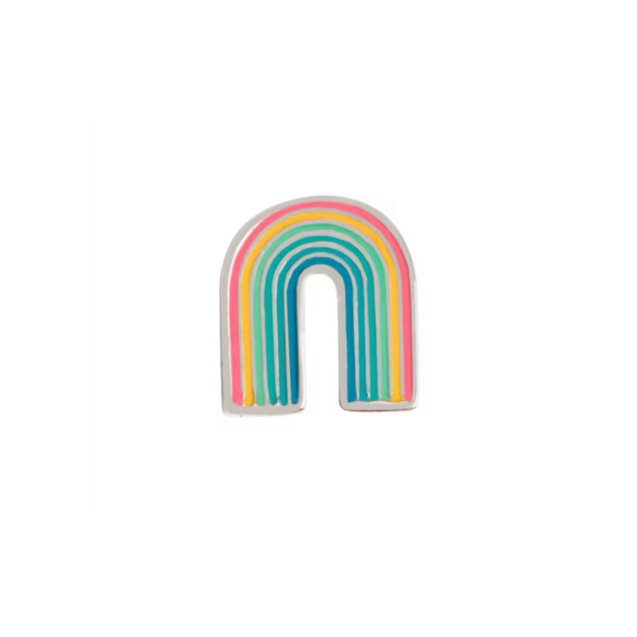 Memory Locket Charm - Rainbow Arch - The Little Jewellery Company