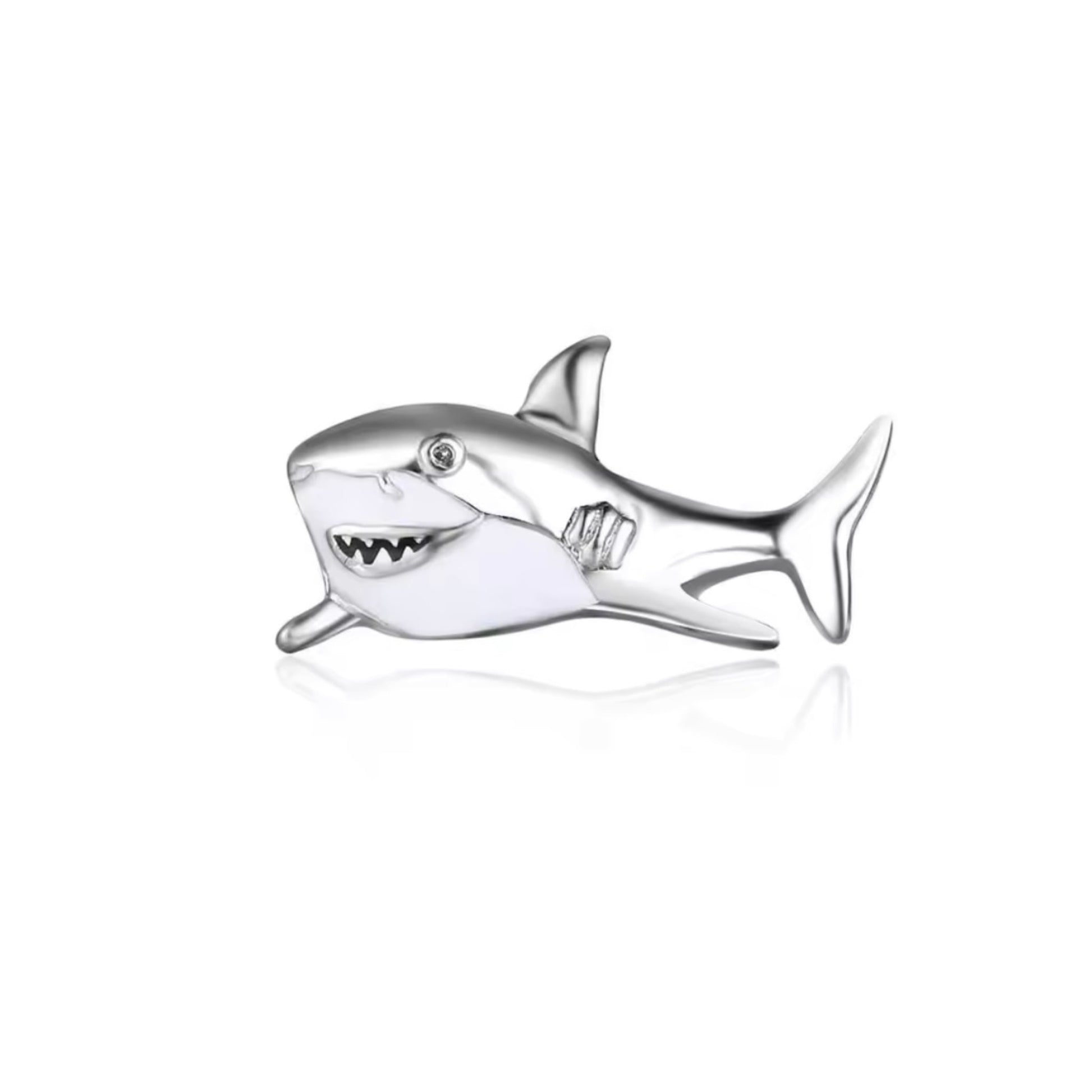 Memory Locket Charm - Shark - The Little Jewellery Company