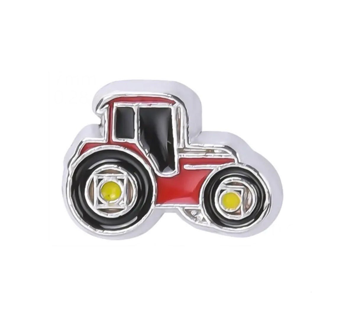 Memory Locket Charm - Tractor - The Little Jewellery Company