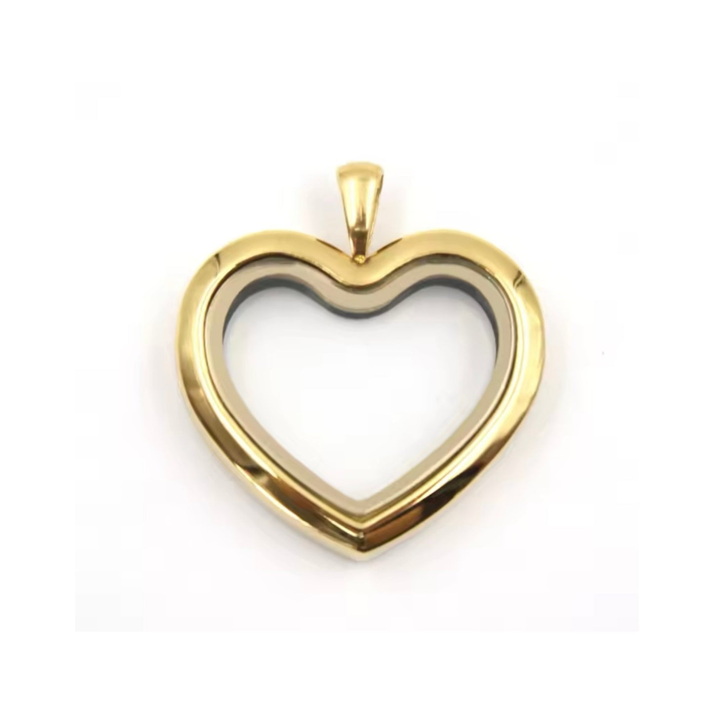 Memory Locket - Gold Heart - The Little Jewellery Company