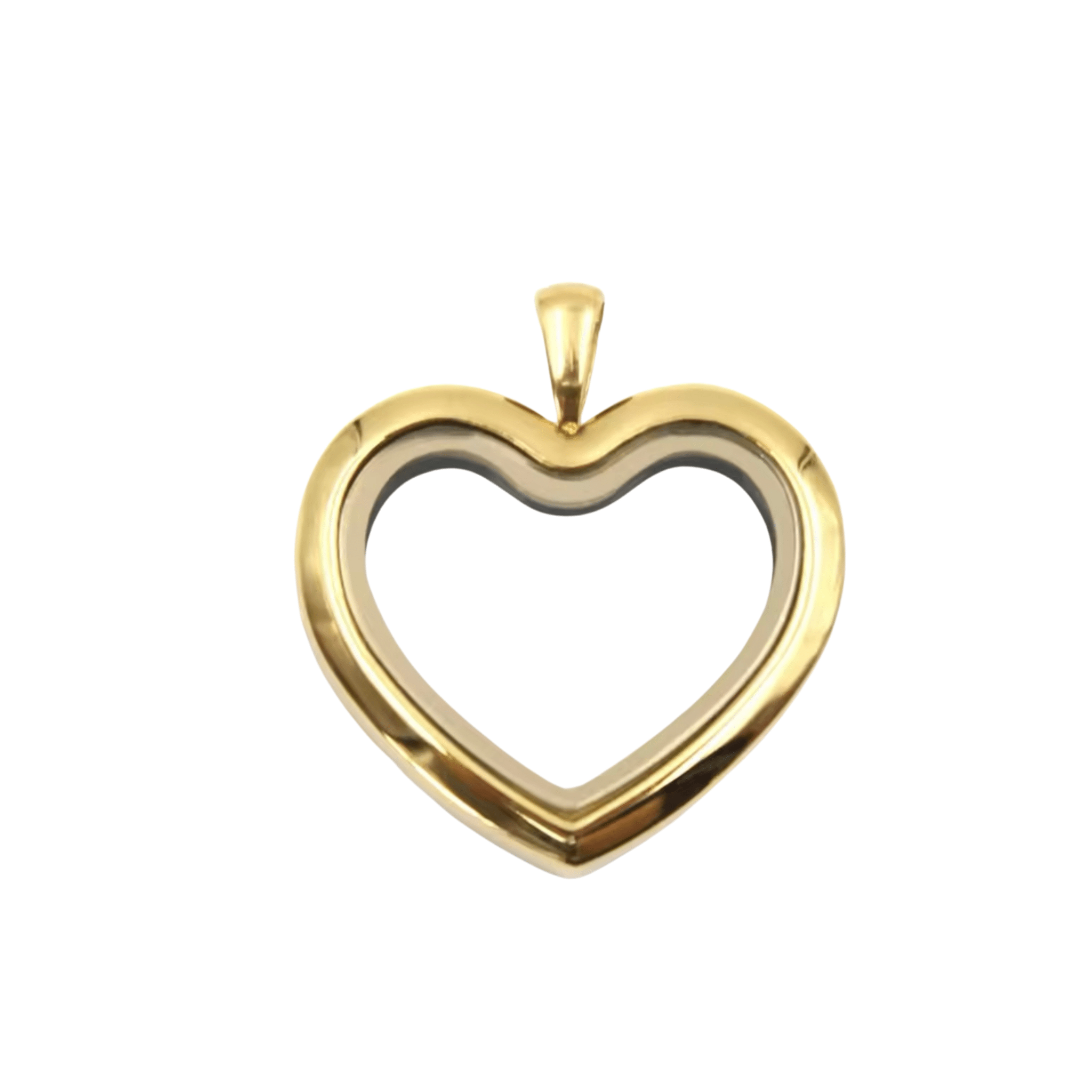 Memory Locket - Gold Heart - The Little Jewellery Company