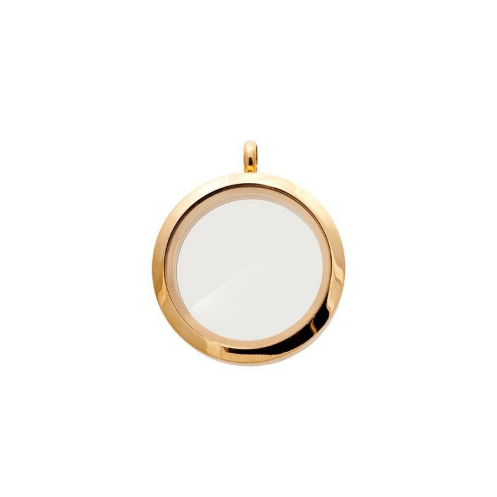 Memory Locket Gold - Medium - The Little Jewellery Company