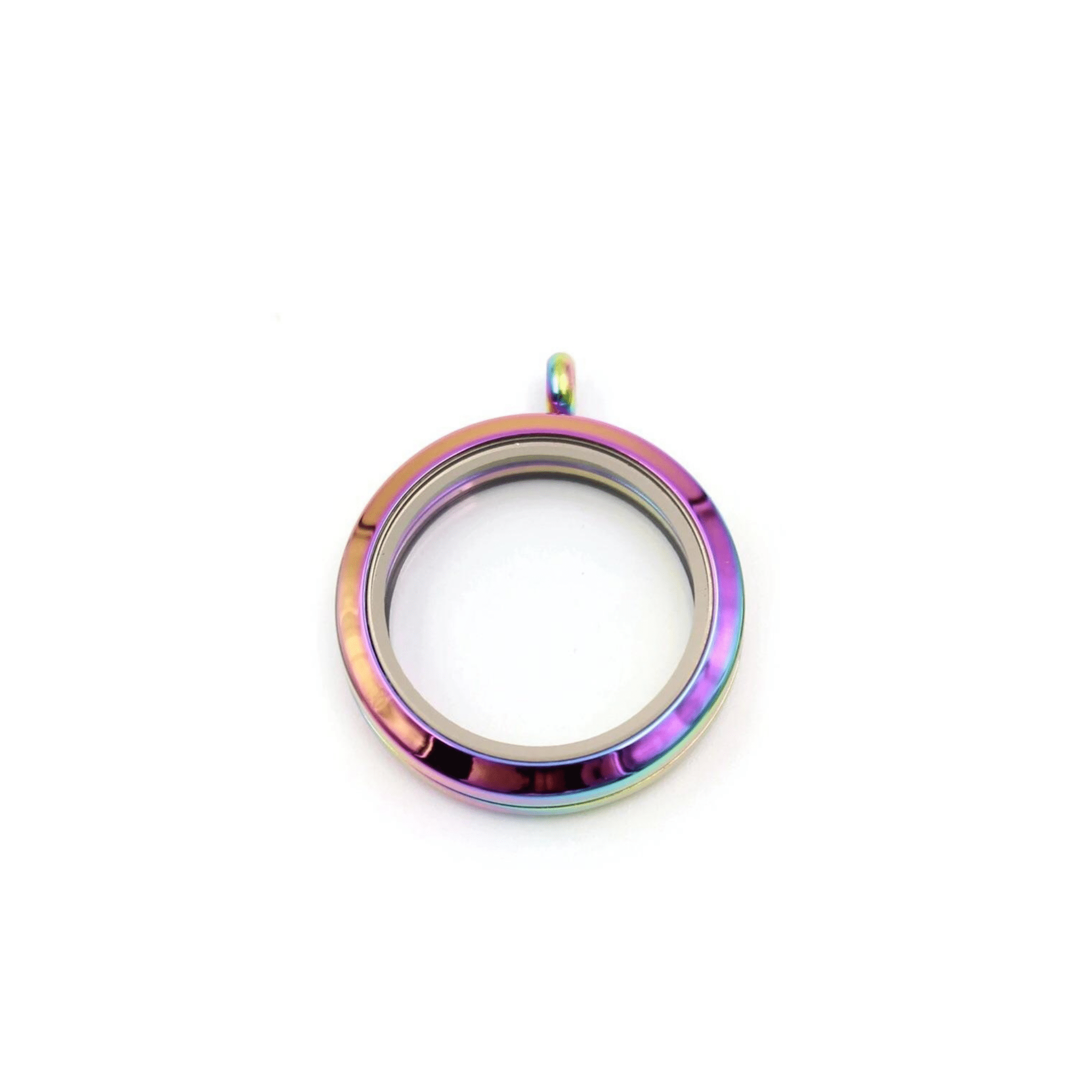 Memory Locket Rainbow - Medium - The Little Jewellery Company