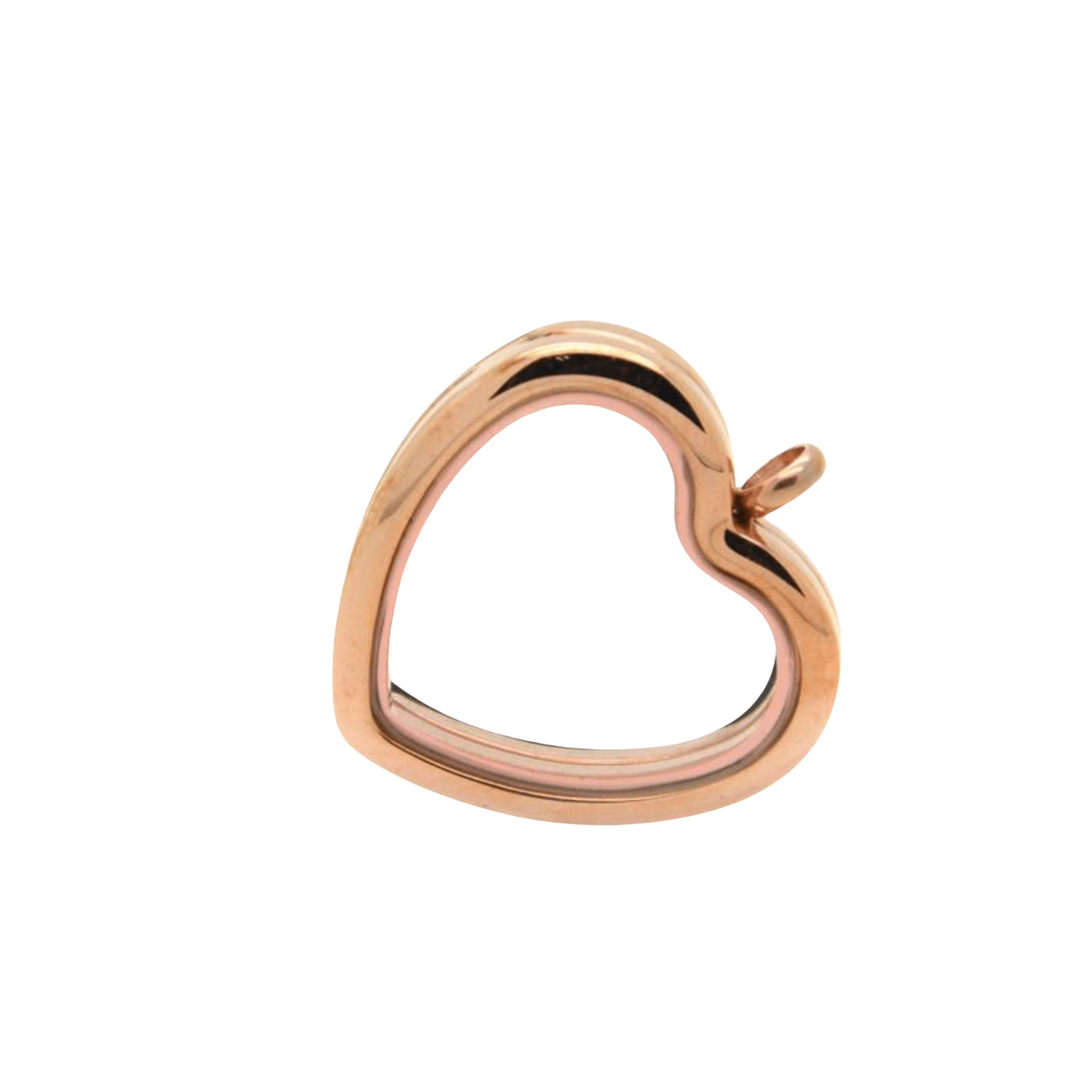 Memory Locket - Rose Gold Heart - The Little Jewellery Company