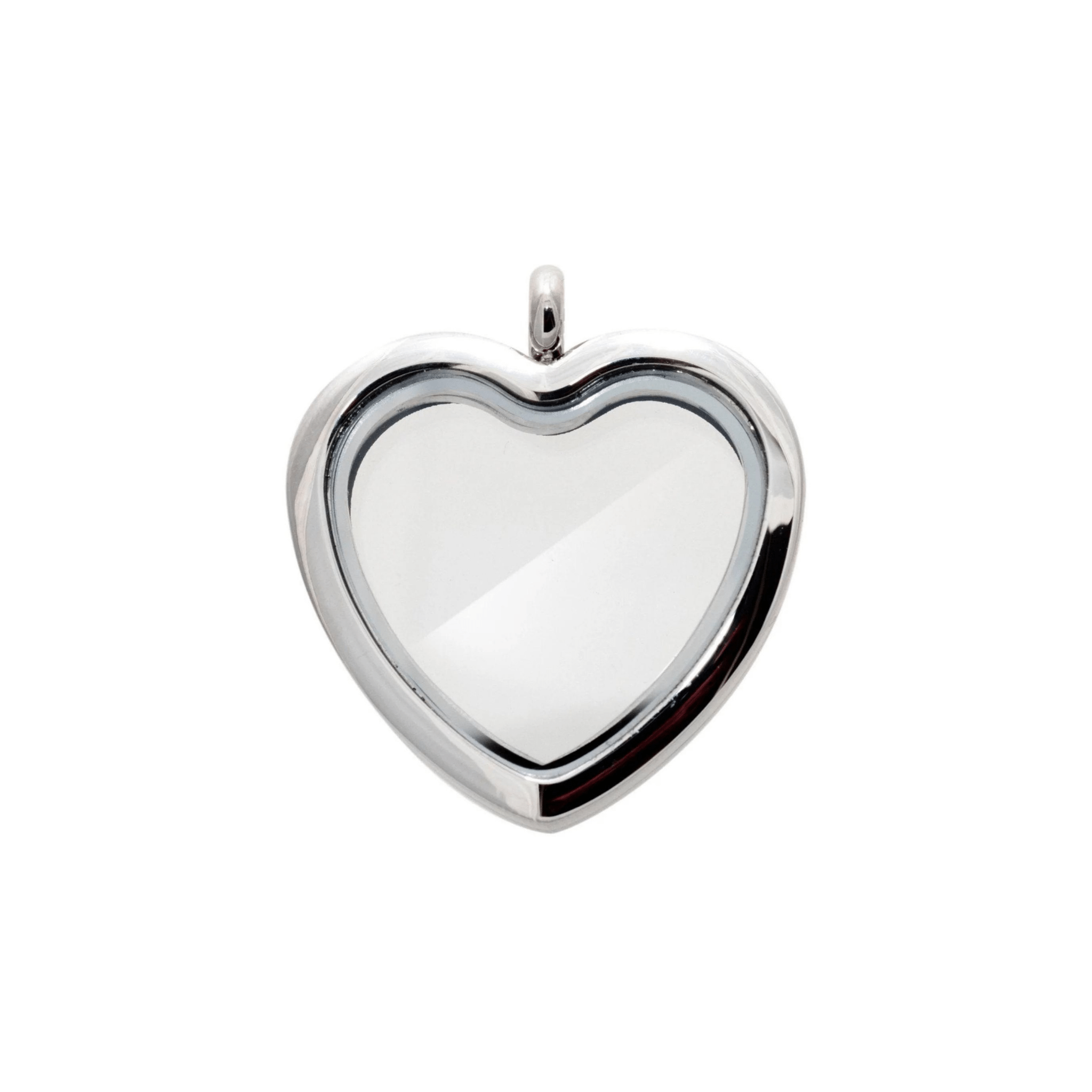 PiercingJ Living Memory Floating Locket Pendant Necklace