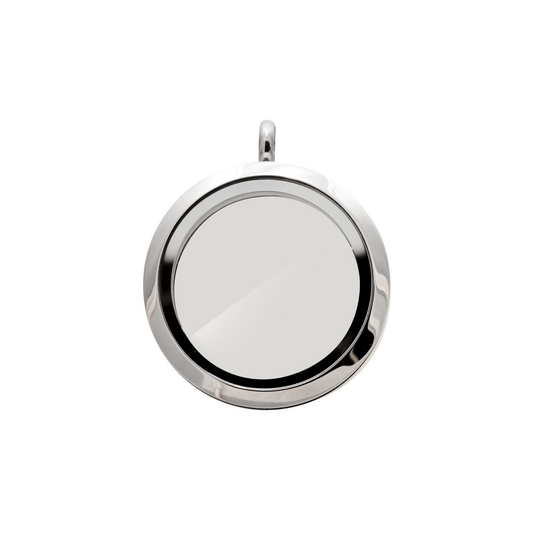 Memory Locket Silver - Large - The Little Jewellery Company