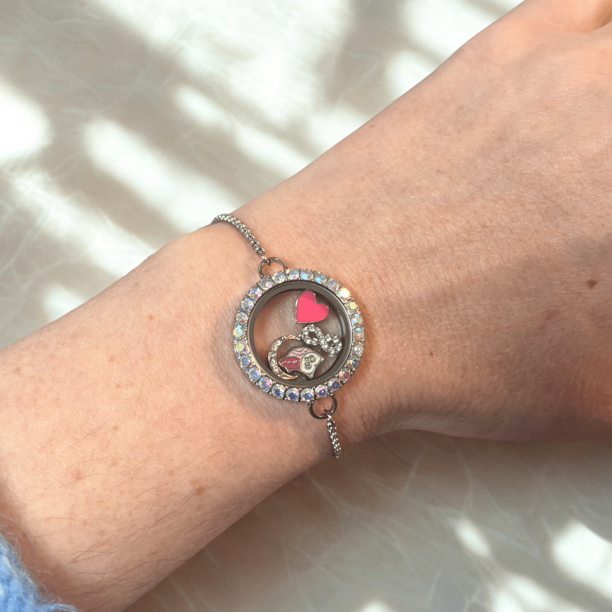 NEW! Aurora Memory Locket Bracelet - Medium - The Little Jewellery Company