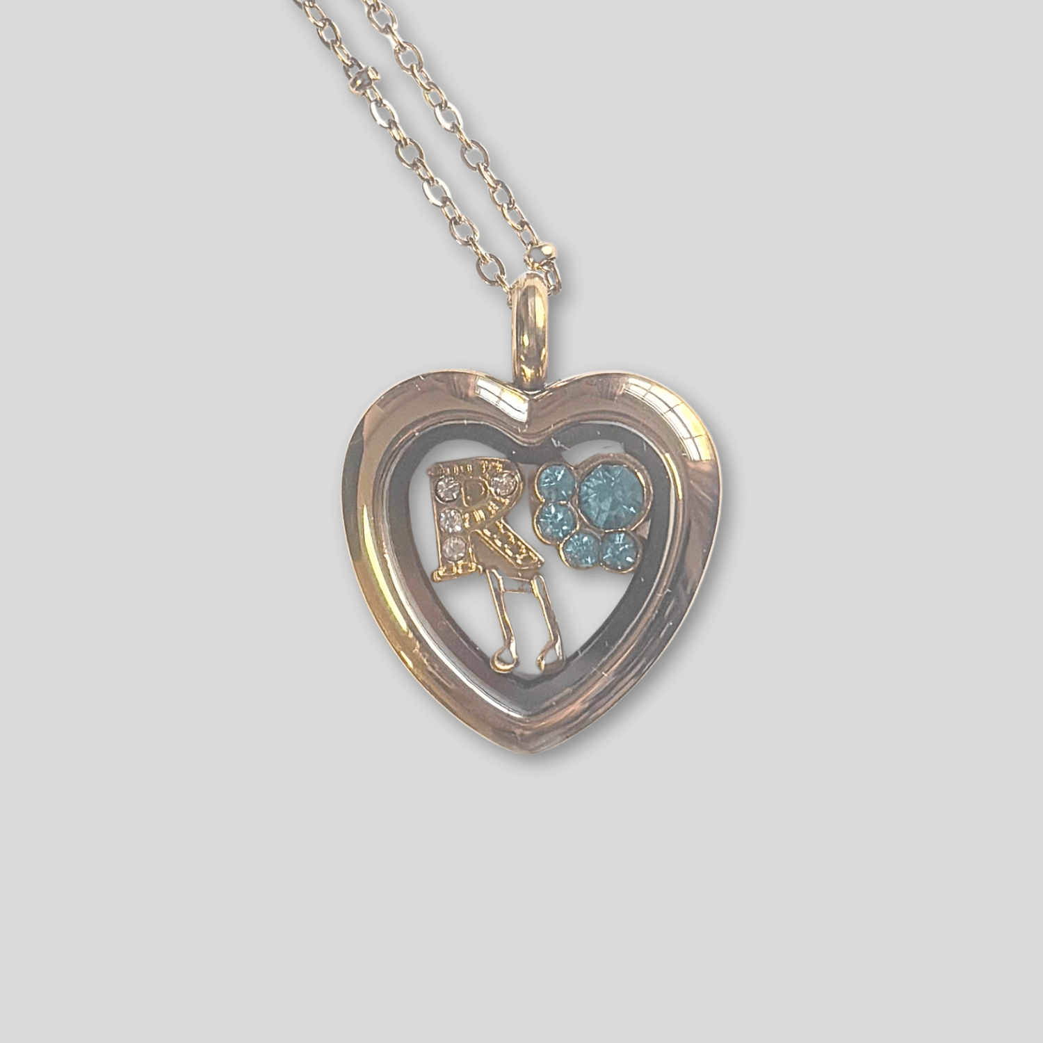 NEW! Petite Gold Heart Memory Locket - The Little Jewellery Company